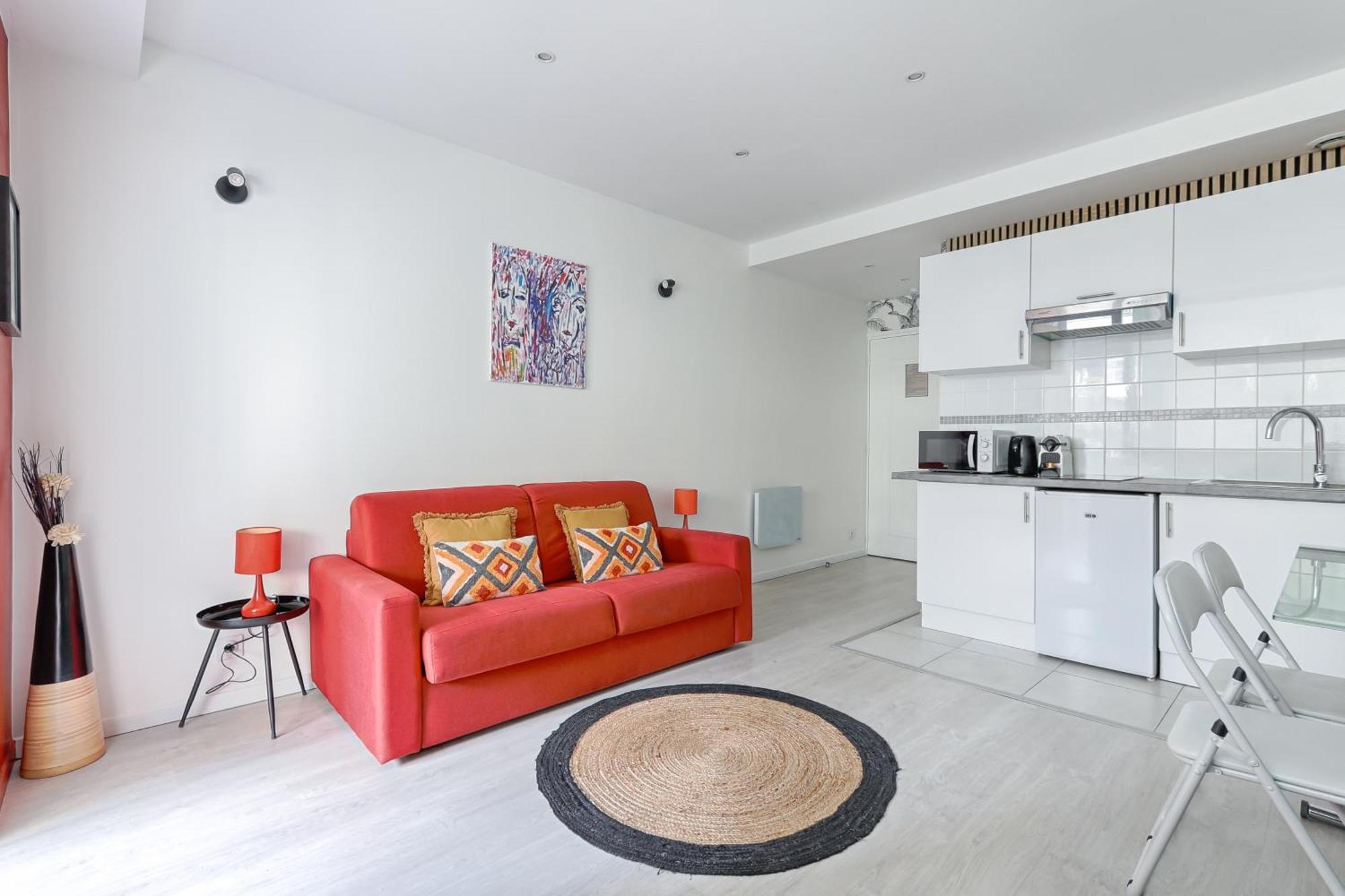 Saint Fargeau Gambetta Iii Lovely 4p-1br * Parijs